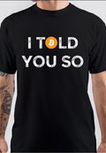 I Told You So Black T-Shirt Hoodie, Sweatshirt | CoreVibeTees.com