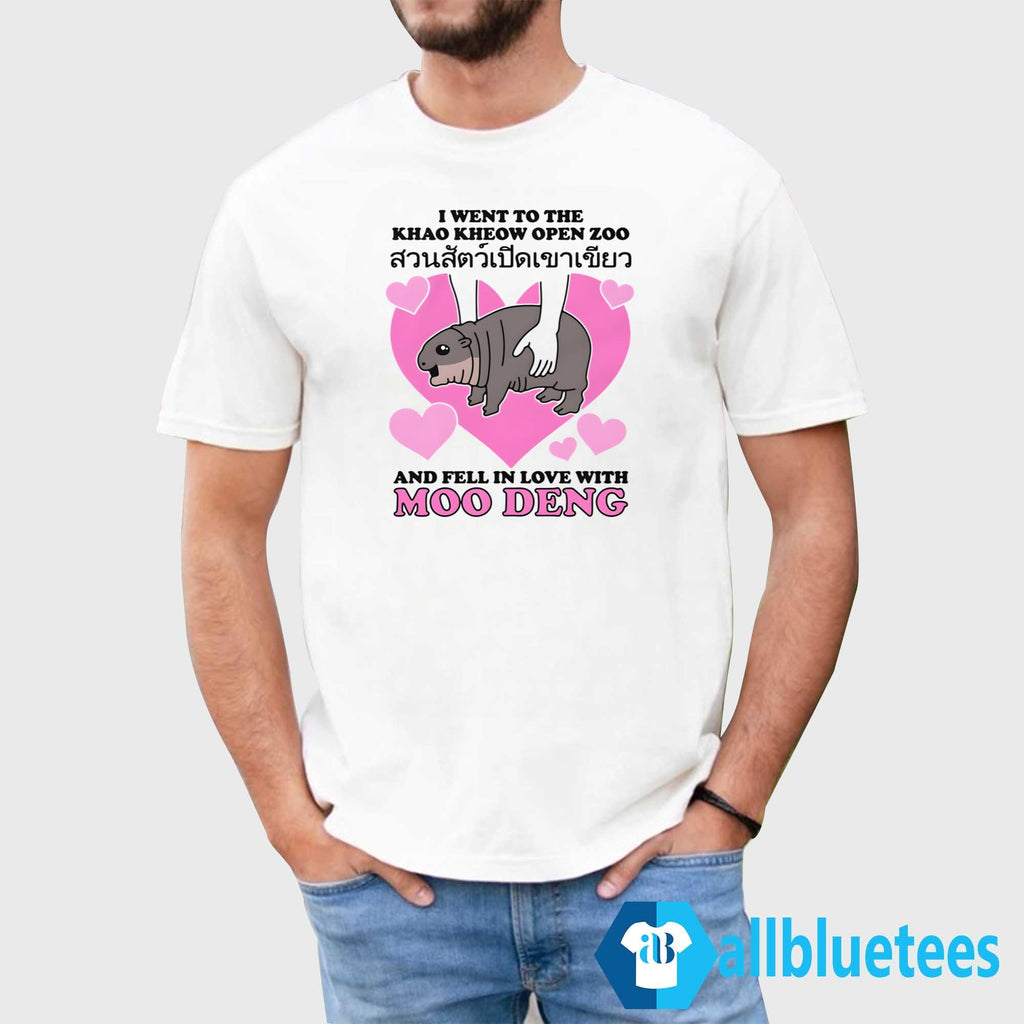 I Went To The Khao Kheow Open Zoo And Fell In Love With Moo Deng Shirt