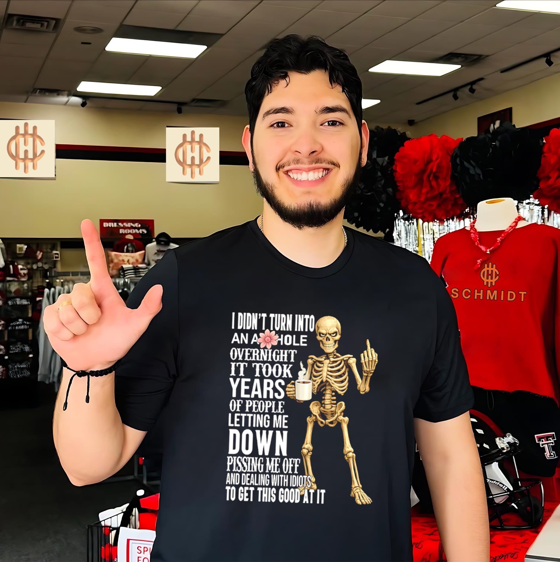 I didn’t turn into an asshole overnight it took years of people letting me down shirt