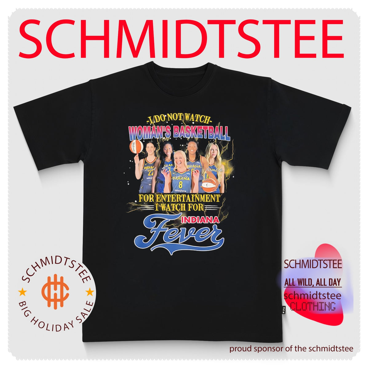 I do not watch woman’s basketball for entertainment I watch for Indiana Fever shirt