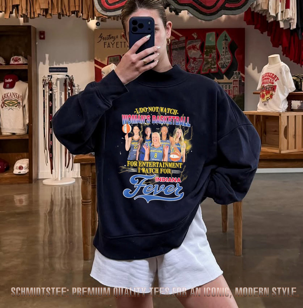 I do not watch woman’s basketball for entertainment I watch for Indiana Fever shirt