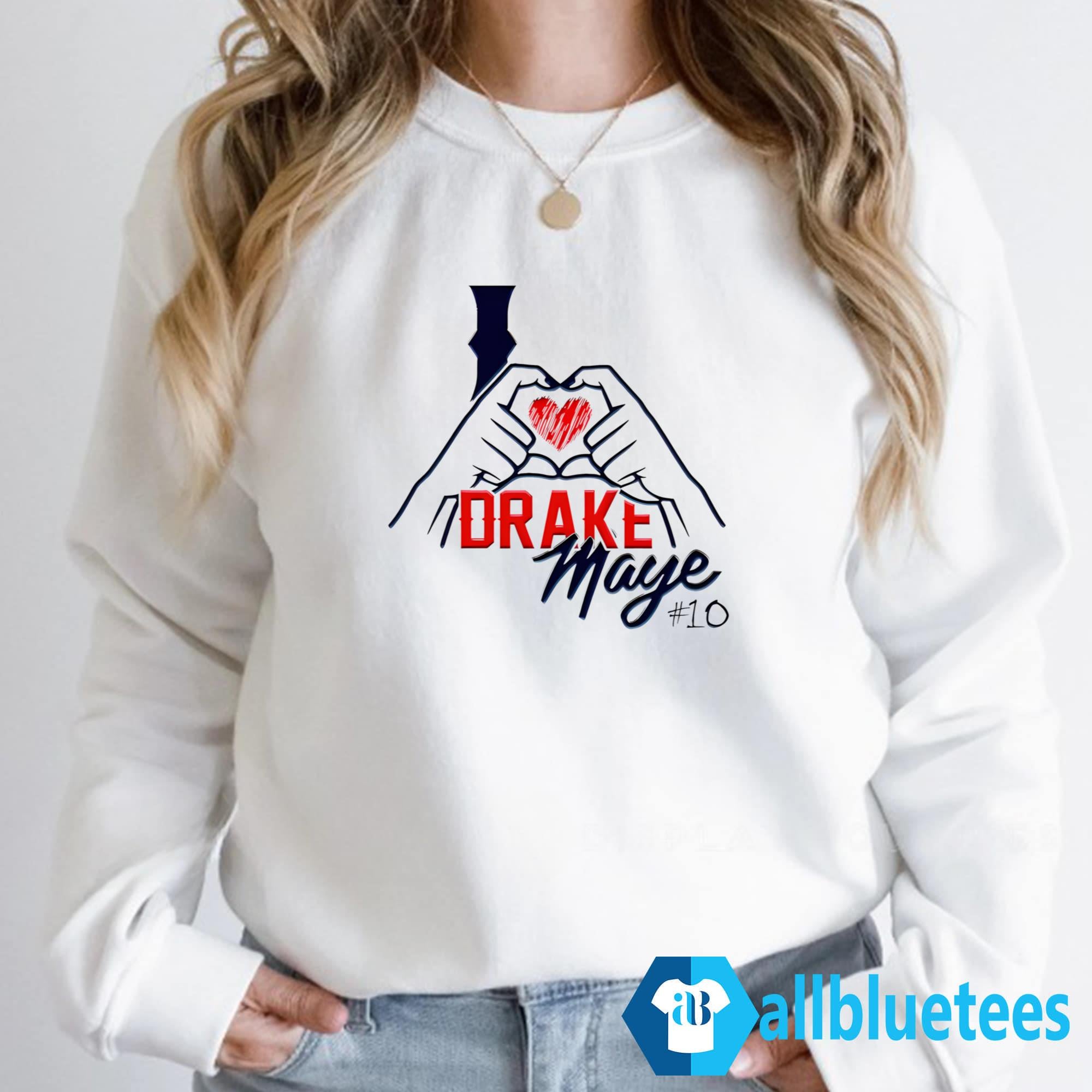 I Love Drake Maye 10 Shirt