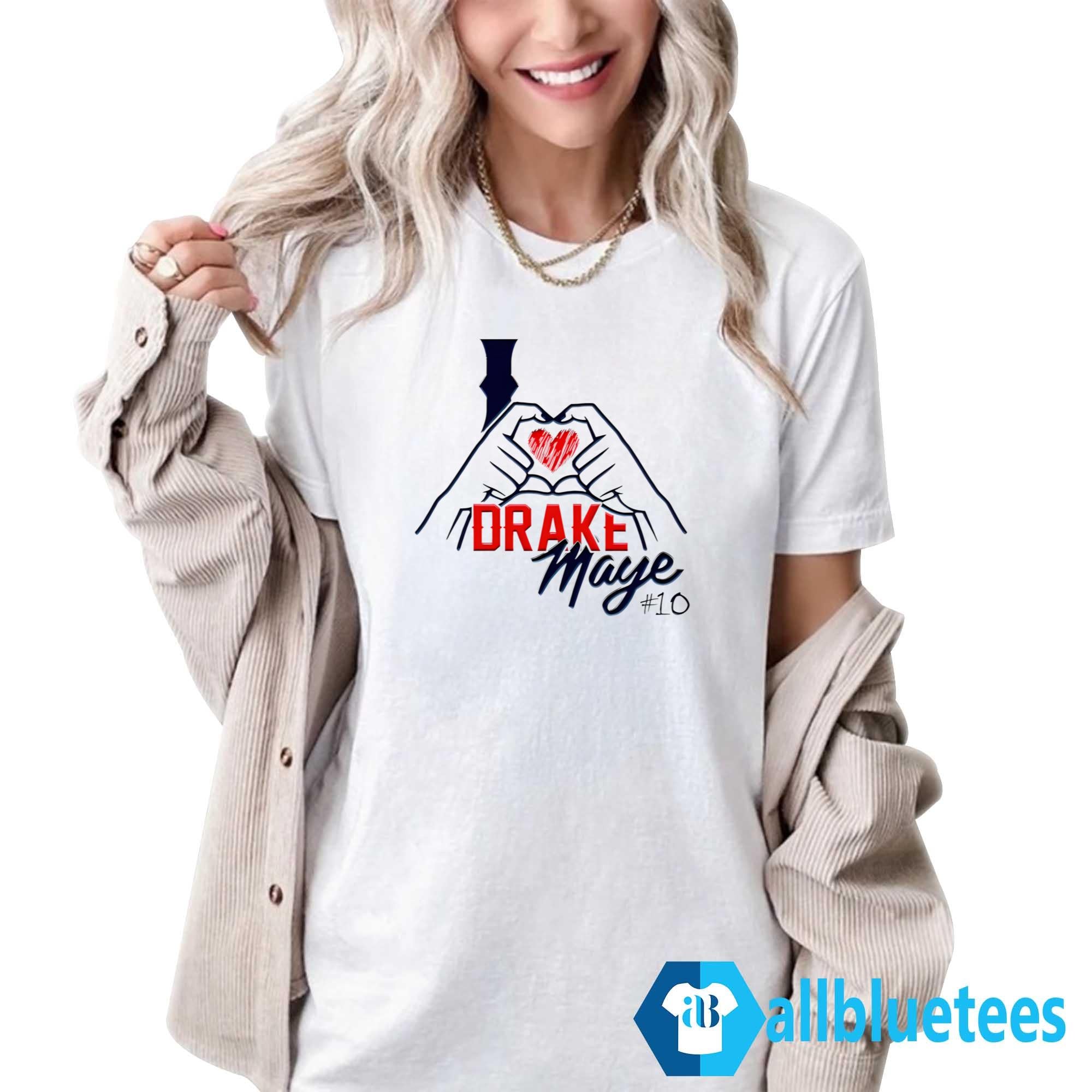 I Love Drake Maye 10 Shirt