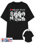 I love Drake Maye player football vintage shirt