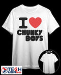 I love chunky boys shirt