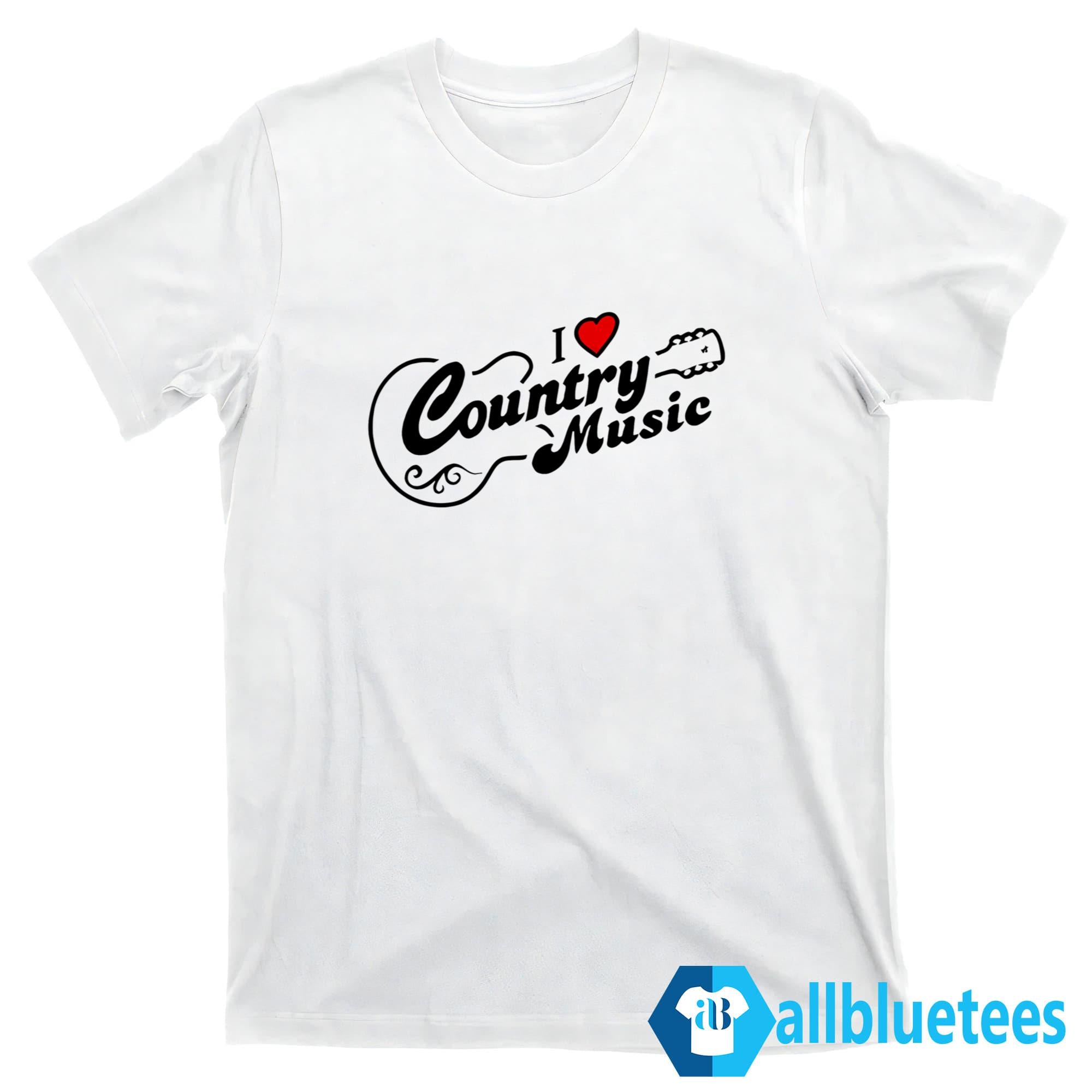 I Love Country Music T-Shirt