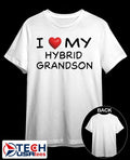I love my hybrid grandson shirt