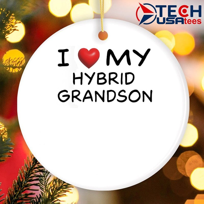 I love my hybrid grandson shirt