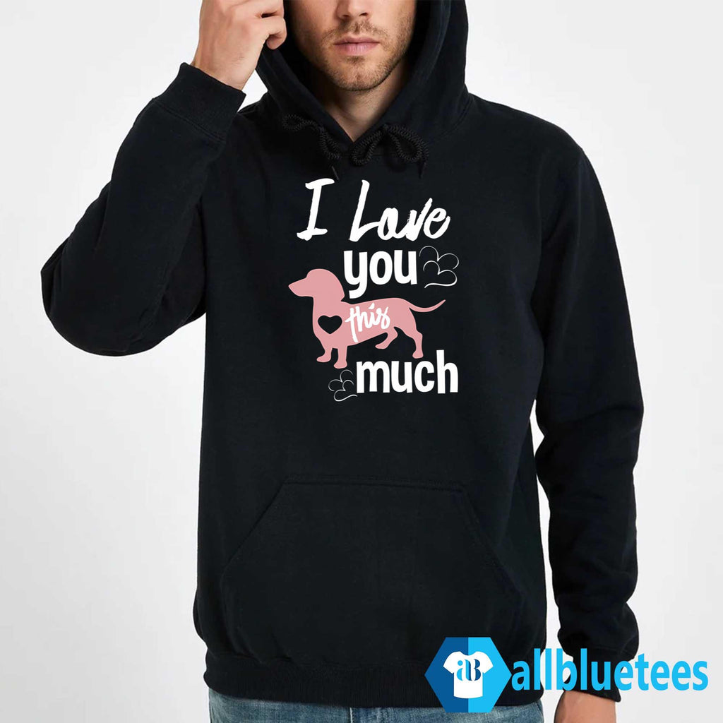 I Love You This Much Hoodie