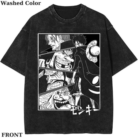 I'm Coming For You Vintage Graphic Tee, Anime One piece Shirt, vintage clothing, Womenswear Cotton Top Streetwear Shortsleeve Gamis