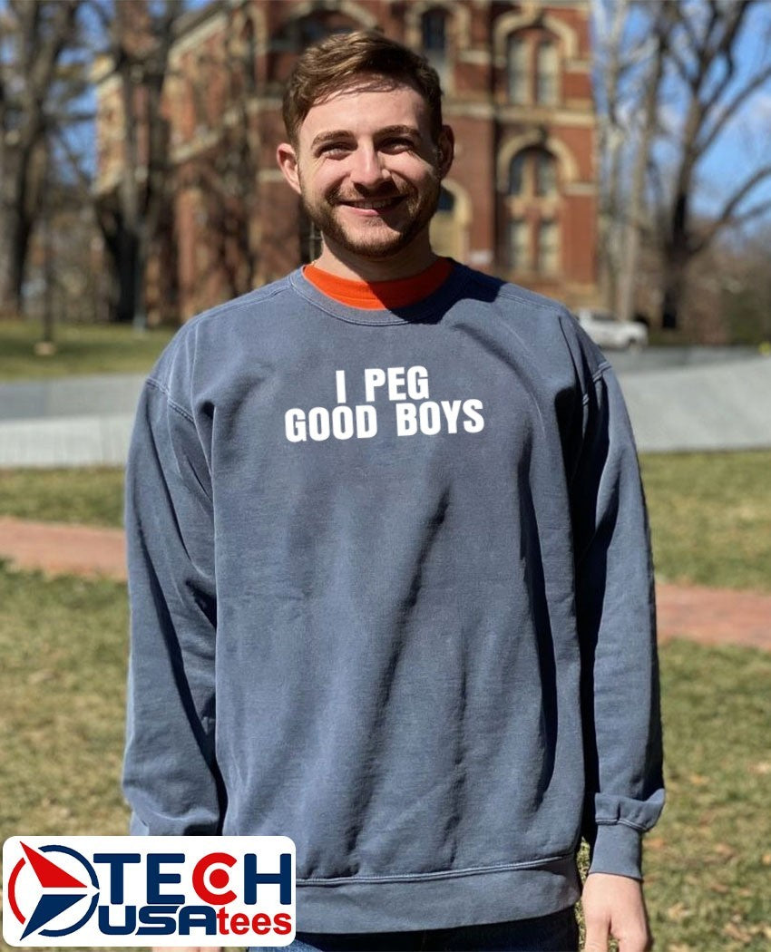 I peg good boys shirt