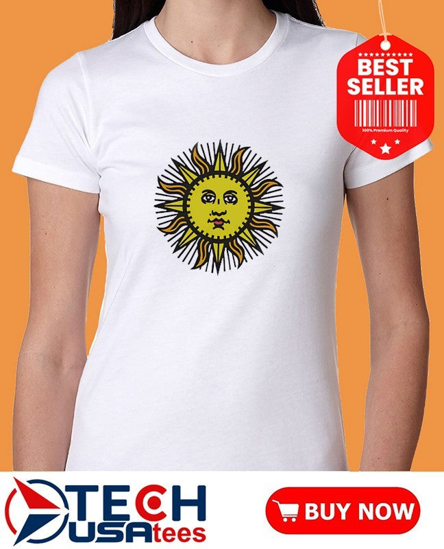 I saw the TV Glow Owen Justice Smith sun face shirt