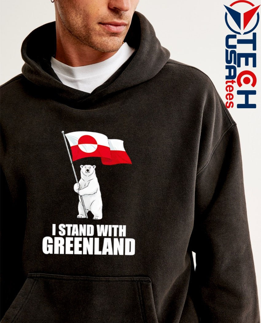 I stand with Greenland Polar Bear shirt
