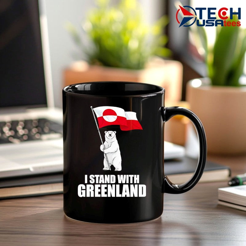 I stand with Greenland Polar Bear shirt