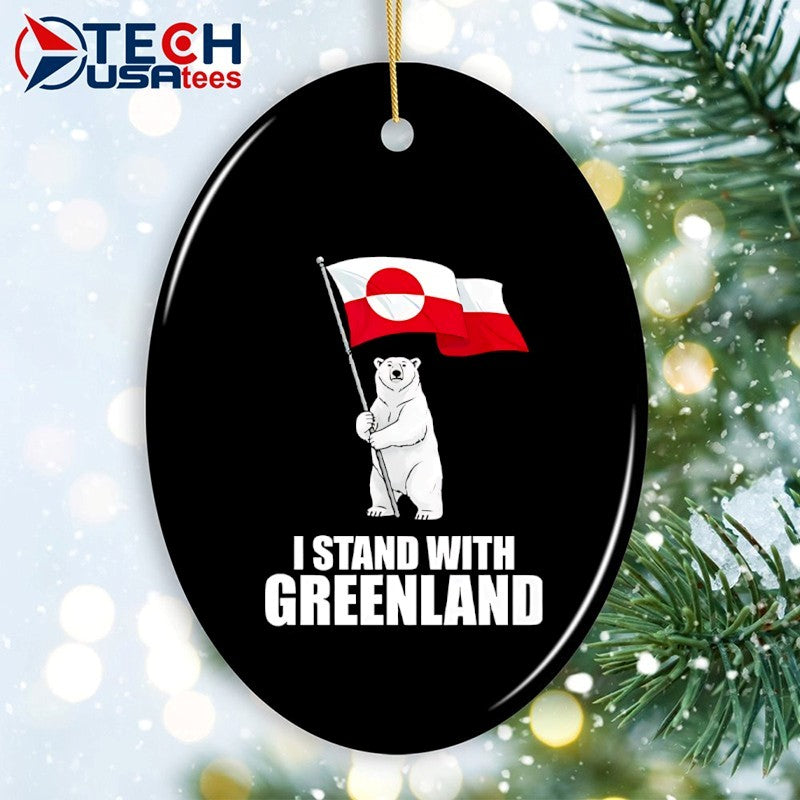 I stand with Greenland Polar Bear shirt