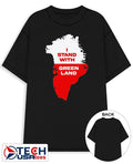 I stand with Greenland State flag shirt