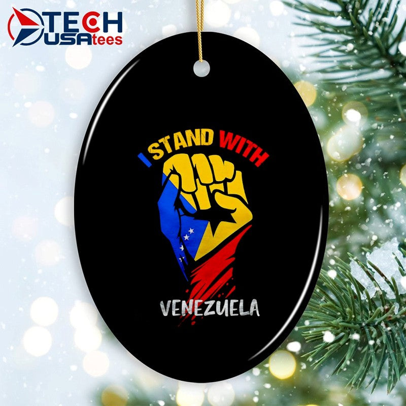 I stand with Venezuela fist hand shirt