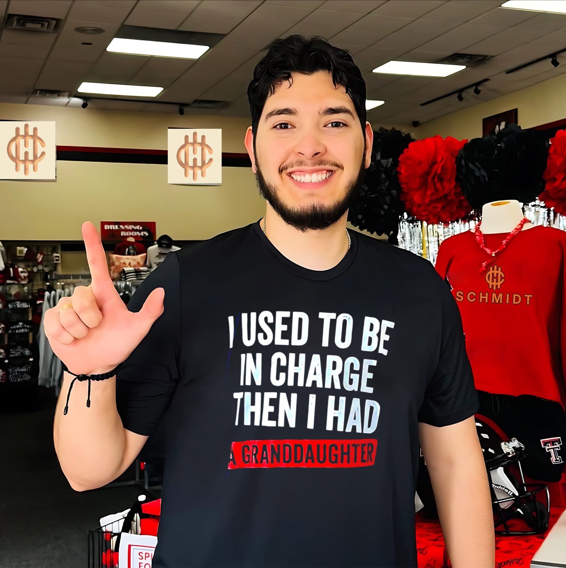 I used to be in charge then I had a granddaughter shirt