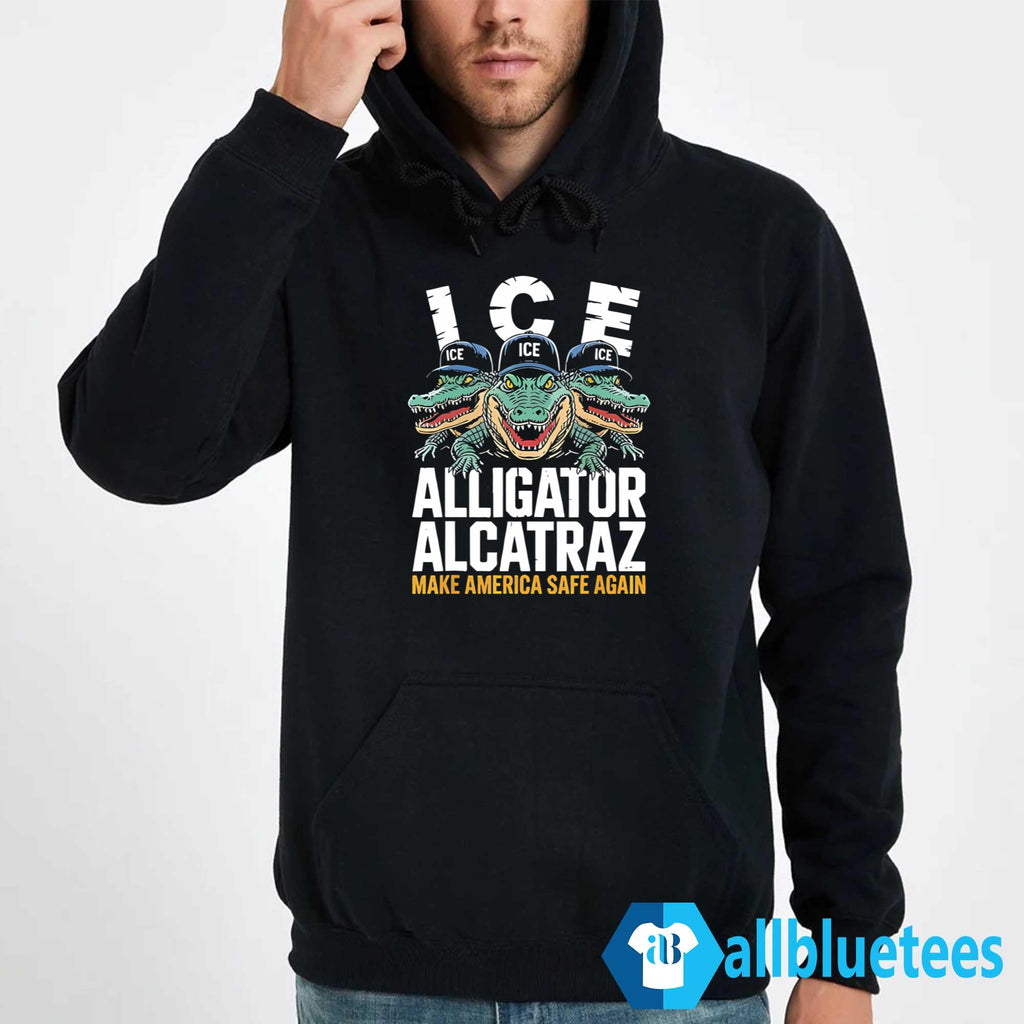 ICE Alligator Alcatraz Make America Safe Again Shirt