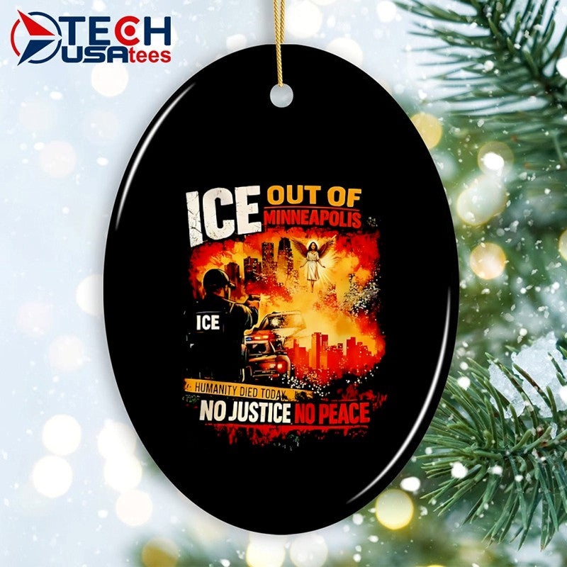 ICE out of Minneapolis humanity died today no justice no peace shirt