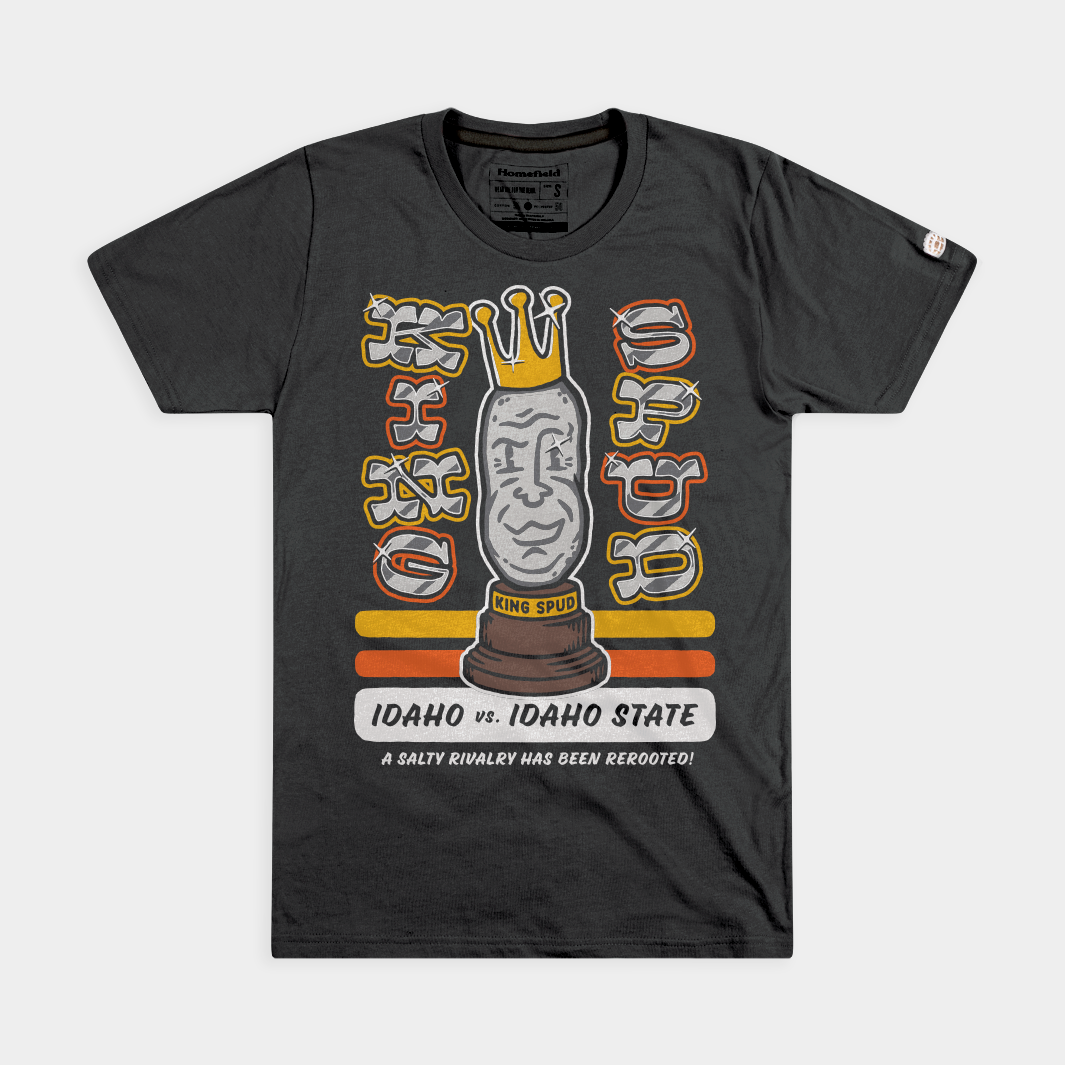 Idaho vs. Idaho State King Spud Trophy Tee Style001 Hoodie, Sweatshirt | CoreVibeTees.com (Image 1)