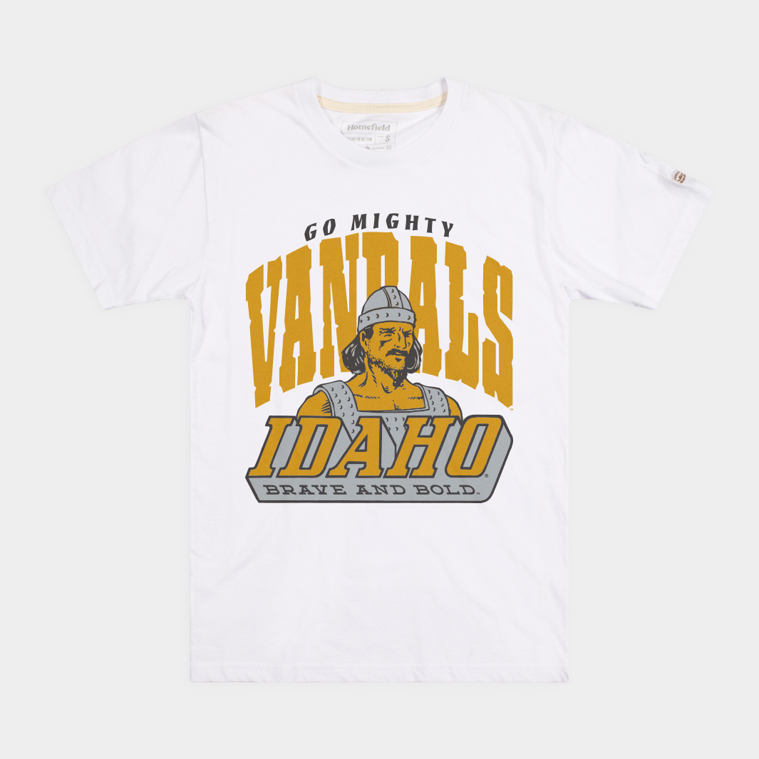 Idaho Mighty Vandals Vintage Logo Tee Hoodie, Sweatshirt | CoreVibeTees.com (Image 1)