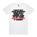 I Got My Ass Kicked Tee (White) Hoodie, Sweatshirt | CoreVibeTees.com (Image 1)