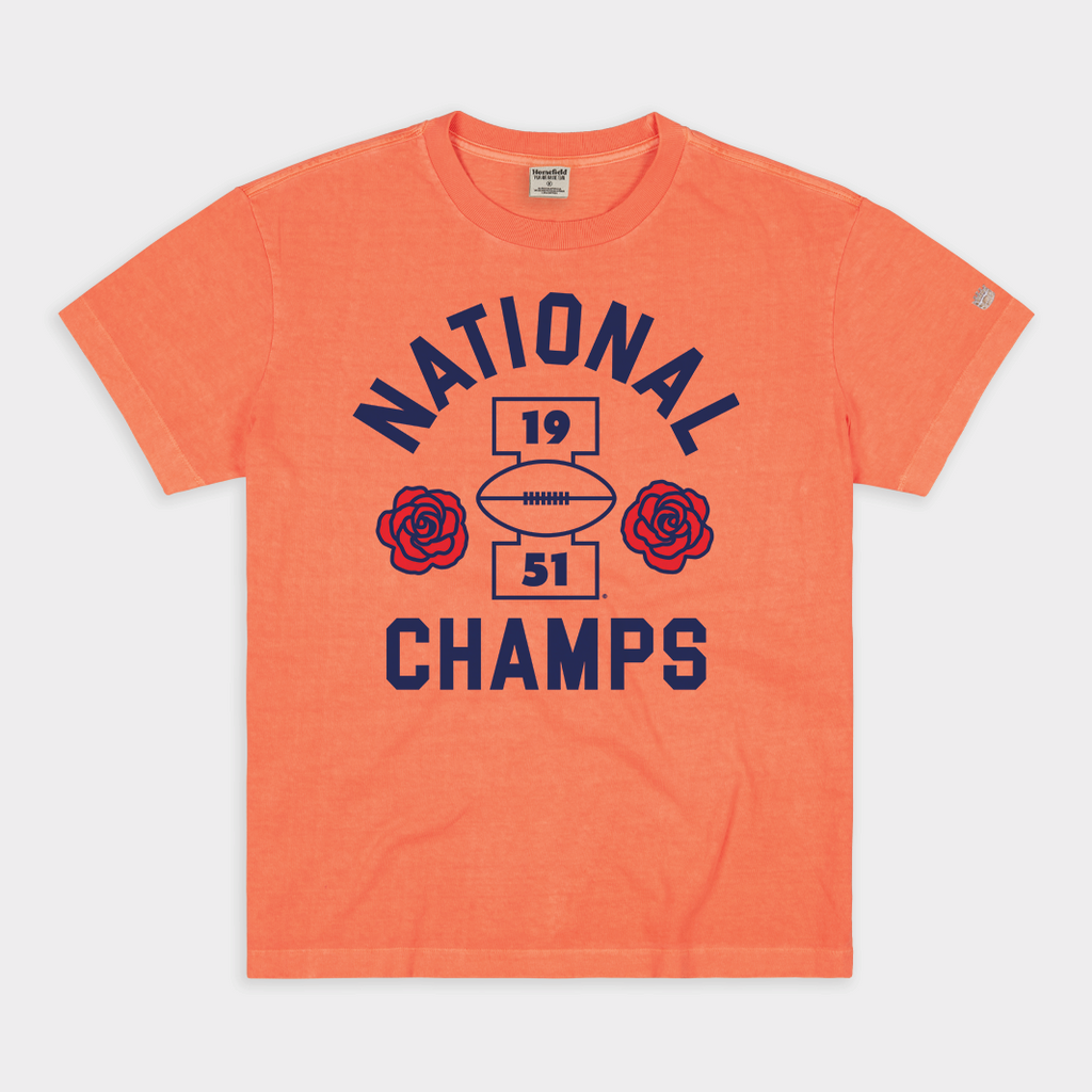 Illinois Football National Champs Vintage Heavyweight Tee Style001 Hoodie, Sweatshirt | CoreVibeTees.com (Image 1)