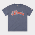 1970s Illinois Basketball Script Vintage Heavyweight Tee Style001 Hoodie, Sweatshirt | CoreVibeTees.com (Image 1)