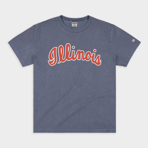 1970s Illinois Basketball Script Vintage Heavyweight Tee Style001 Hoodie, Sweatshirt | CoreVibeTees.com (Image 1)