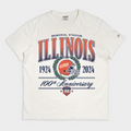 Illinois Football Memorial Stadium Centennial Vintage Heavyweight Tee Style001 Hoodie, Sweatshirt (Image 1)