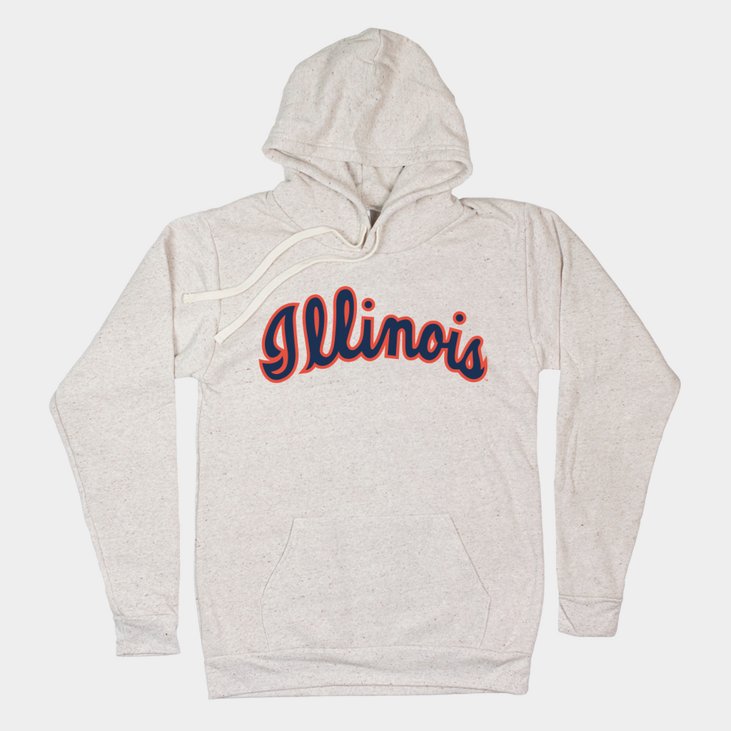Retro 1970s Illinois Basketball Script Hoodie Style001 T-Shirts, Sweatshirt | CoreVibeTees.com