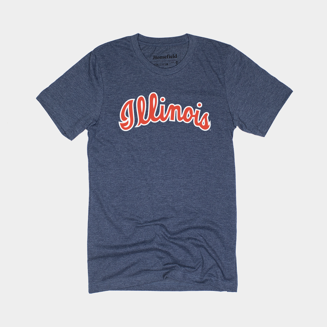 Retro 1970s Illinois Basketball Script T-Shirt Style001 Hoodie, Sweatshirt | CoreVibeTees.com