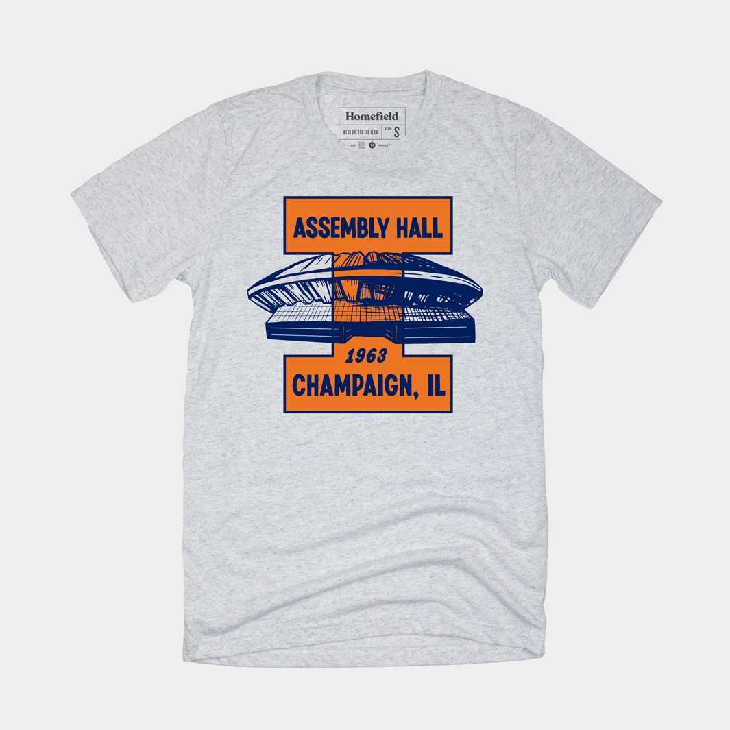 Vintage Assembly Hall Illustration Tee Style001 Hoodie, Sweatshirt | CoreVibeTees.com