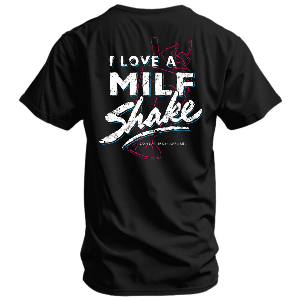 I Love Milf Shake Men's T-Shirt Hoodie, Sweatshirt | CoreVibeTees.com (Image 1)