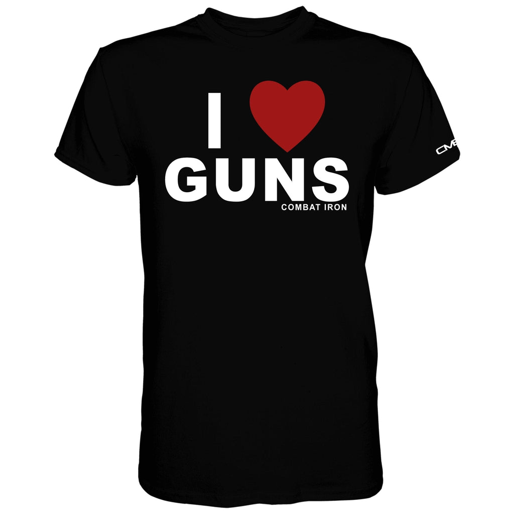 I Love Gun's Men's T-Shirt Hoodie, Sweatshirt | CoreVibeTees.com (Image 1)