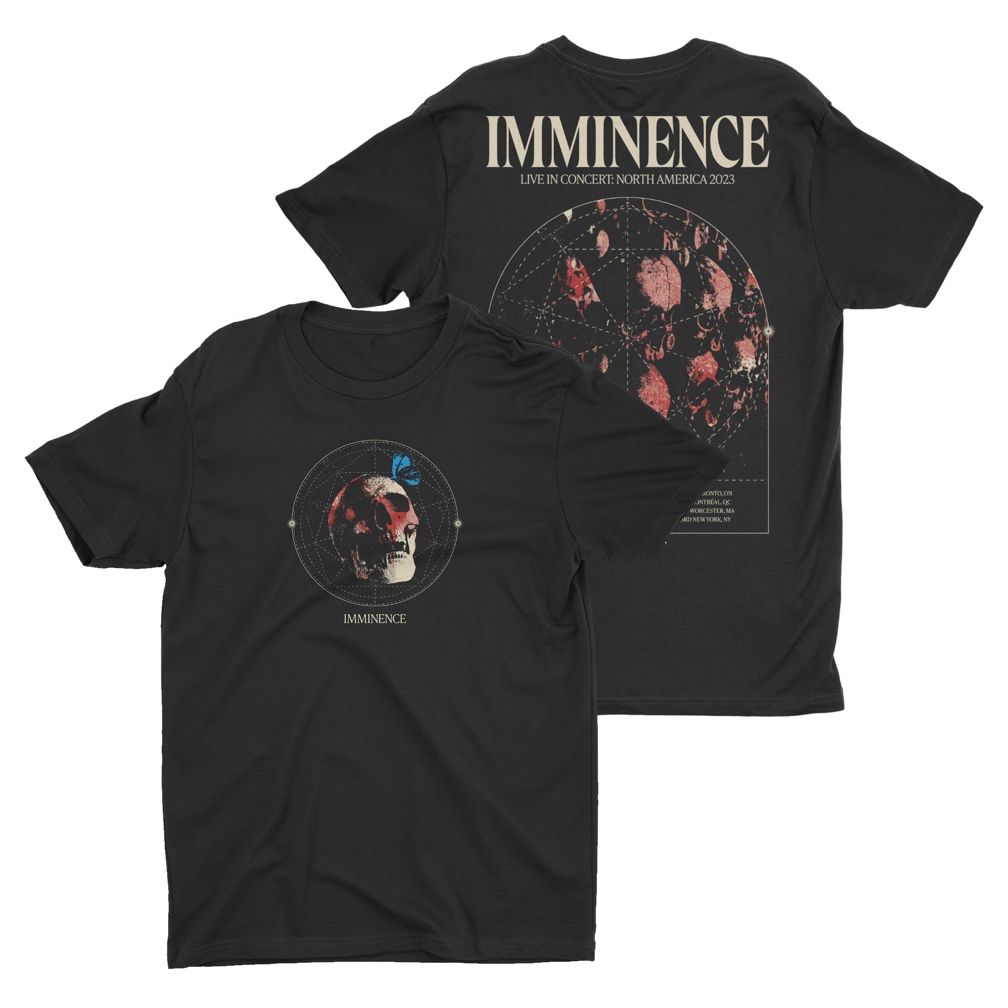Imminence - US Tour t-shirt Hoodie, Sweatshirt | CoreVibeTees.com (Image 1)