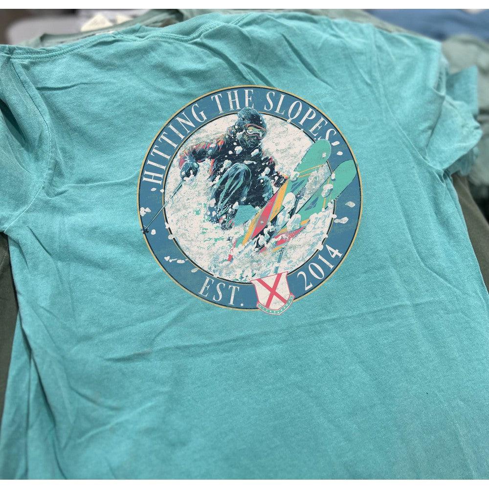 Hitting the Slopes V10 Pocket Tee Hoodie, Sweatshirt | CoreVibeTees.com (Image 4)