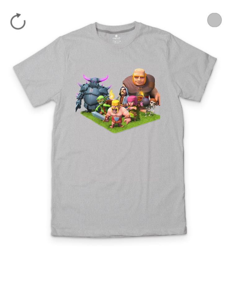 Clash Of Clan Grey Tee Hoodie, Sweatshirt | CoreVibeTees.com