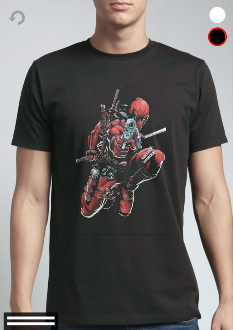 Deadpool Black Tee Style007 Hoodie, Sweatshirt | CoreVibeTees.com
