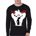 DBZ Black Full Sleeve Tee Hoodie, Sweatshirt | CoreVibeTees.com