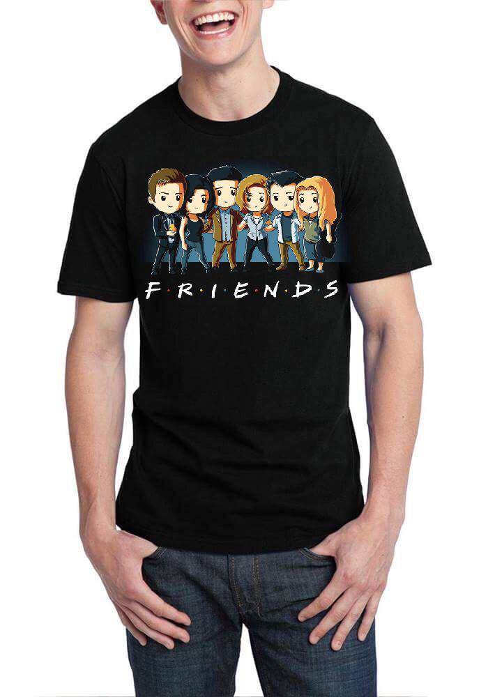 Friends Black T-Shirt Style001 Hoodie, Sweatshirt | CoreVibeTees.com
