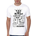 Mr. Perfect White T-shirt Hoodie, Sweatshirt | CoreVibeTees.com
