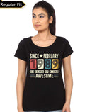 Since February 1989 Girlâ€™s Black T-Shirt Hoodie, Sweatshirt | CoreVibeTees.com