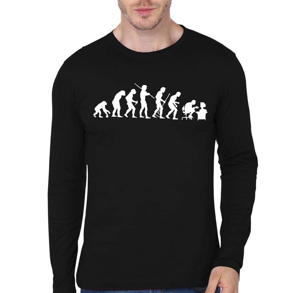 The Evolution Of Man Geek T-Shirt Hoodie, Sweatshirt | CoreVibeTees.com