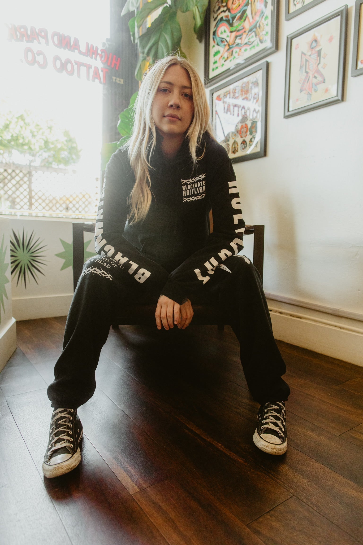 Blackwater Holylight - Old And Tired Earth Hoodie - BLACK T-Shirts, Sweatshirt | CoreVibeTees.com (Image 5)