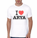 I Love Arya White T-Shirt Hoodie, Sweatshirt | CoreVibeTees.com