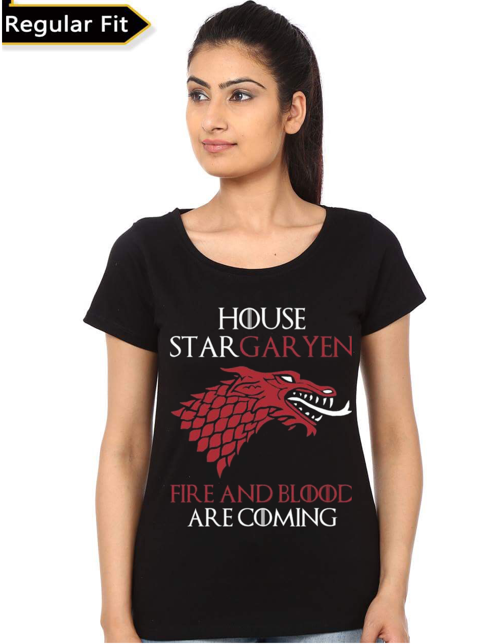 House Stargaryen Girlâ€™s Black T-Shirt Hoodie, Sweatshirt | CoreVibeTees.com