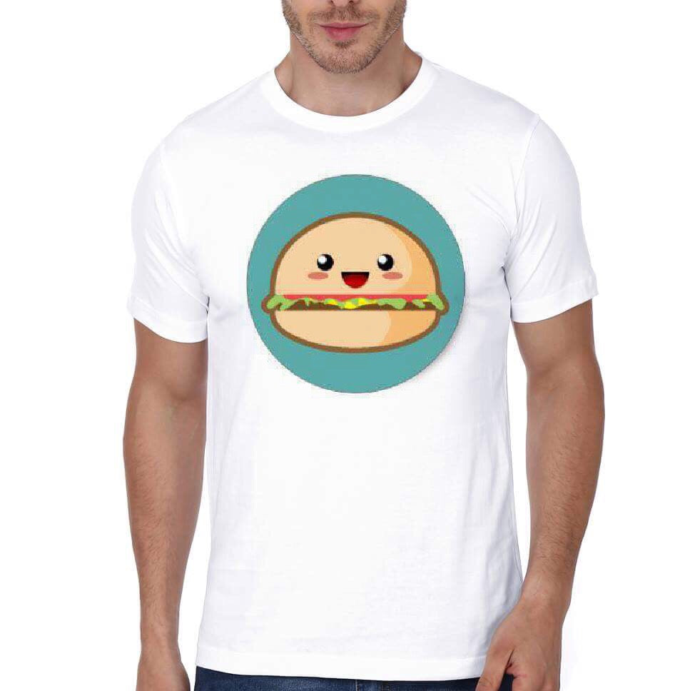Burger White T-Shirt Hoodie, Sweatshirt | CoreVibeTees.com
