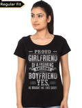 Proud Girlfriend Of Freaky Awesome Boyfriend Black Girls T-Shirt Hoodie, Sweatshirt | CoreVibeTees.com